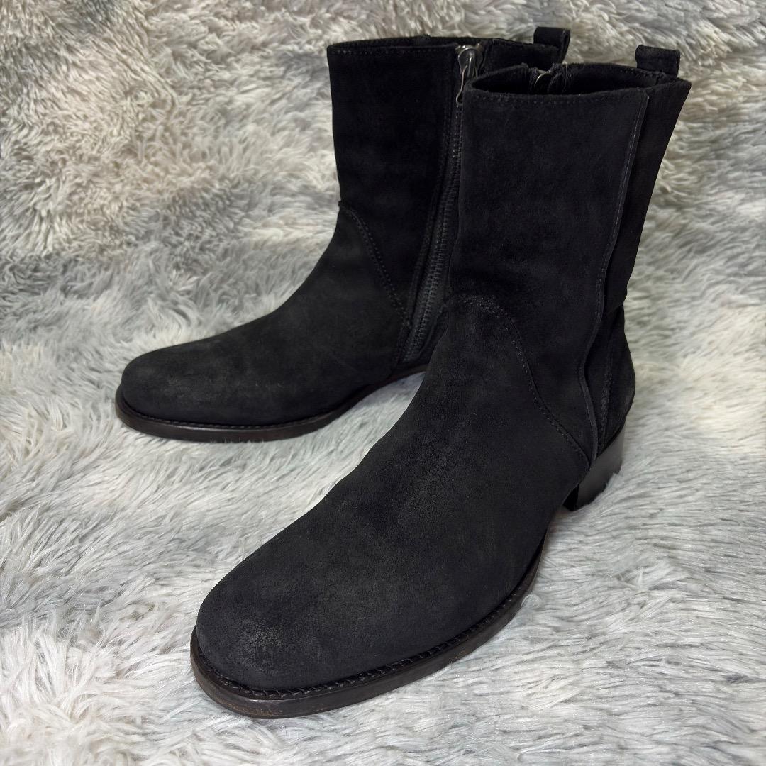 良品✨BUTTERO EU39.5(25.5cm) サイドジップブーツ 黒