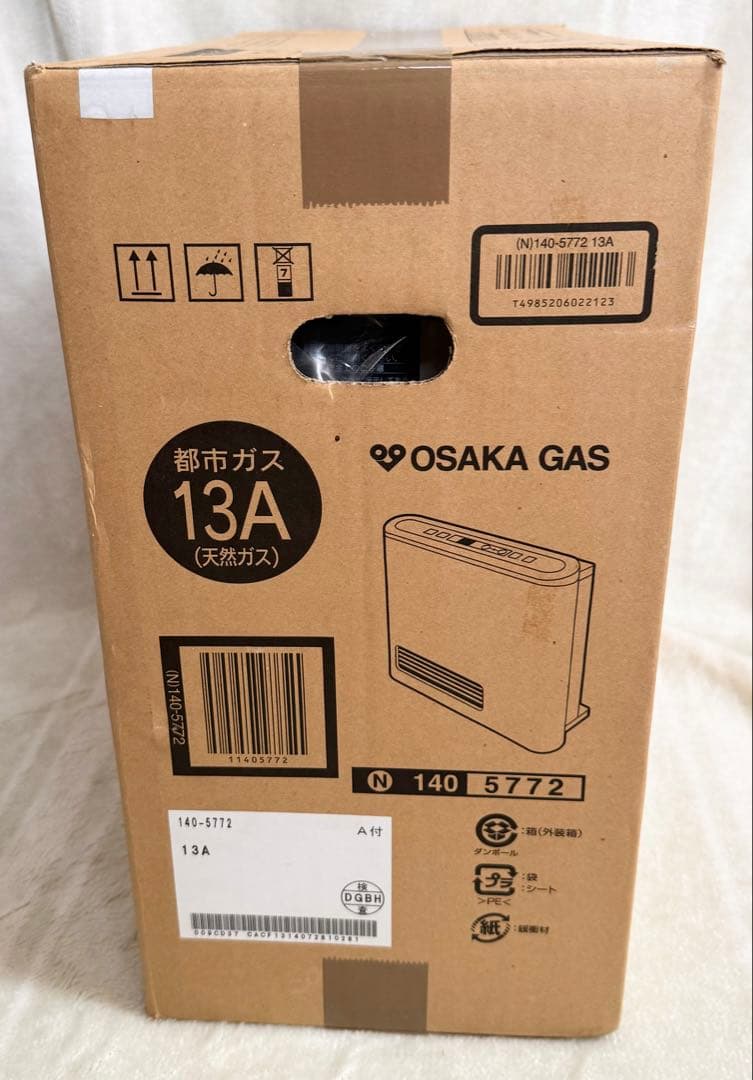 OSAKA GAS ガスファンヒーター N140 5772 GFH-2402S