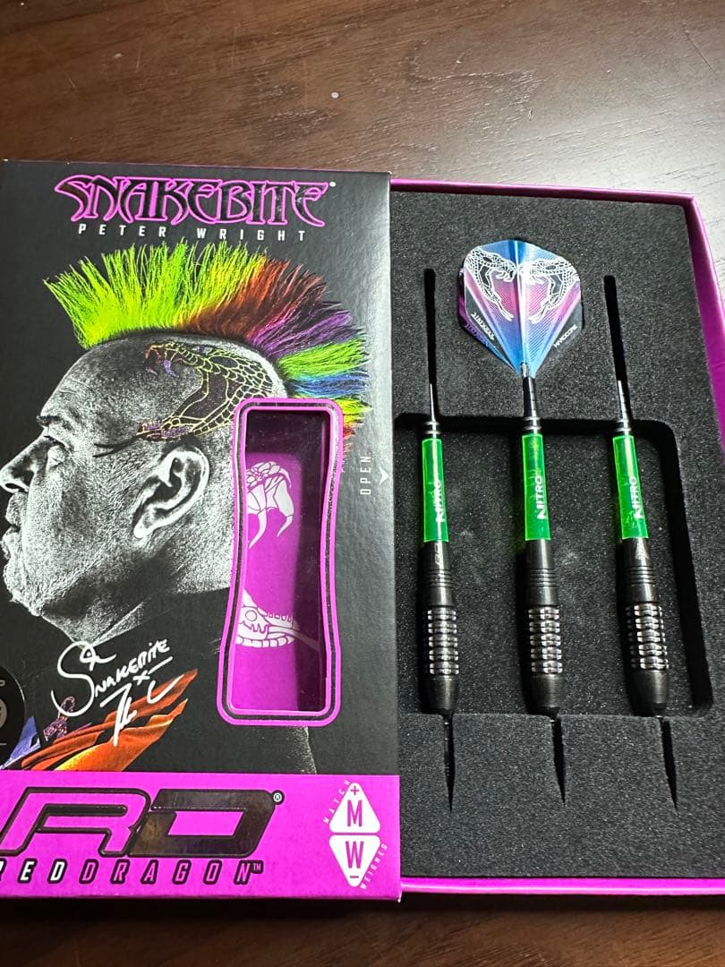 廃盤　Red Dragon Snakebite Peter Wright 22g