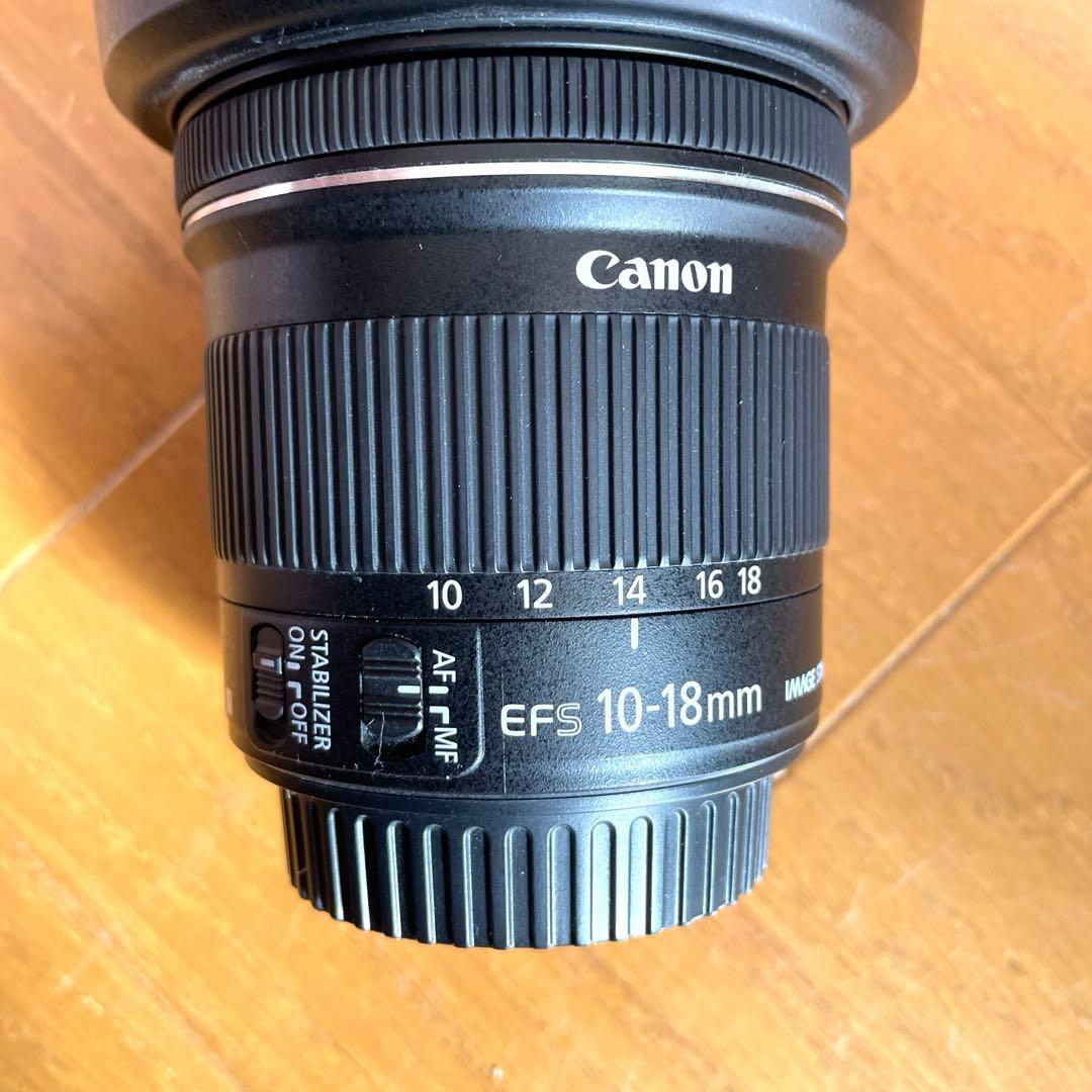 レンズ(ズーム) Canon EF-S 10-18mm f/4.5-5.6 IS STM