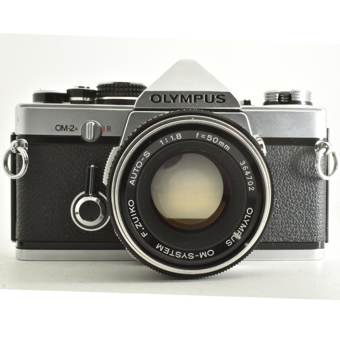 整備済 Olympus OM-2n 50mm F1.8 露出計不動
