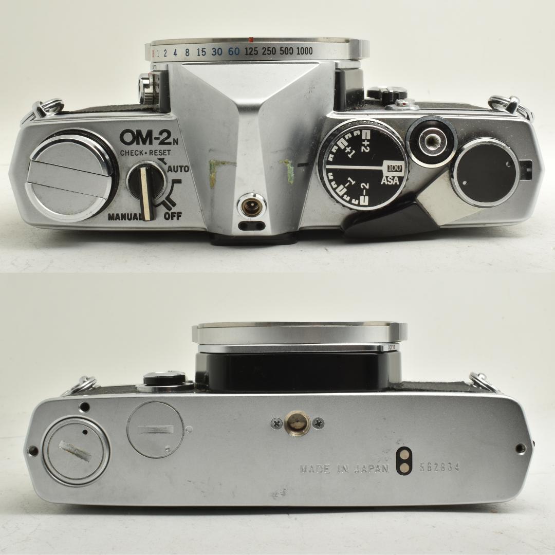 整備済 Olympus OM-2n 50mm F1.8 露出計不動