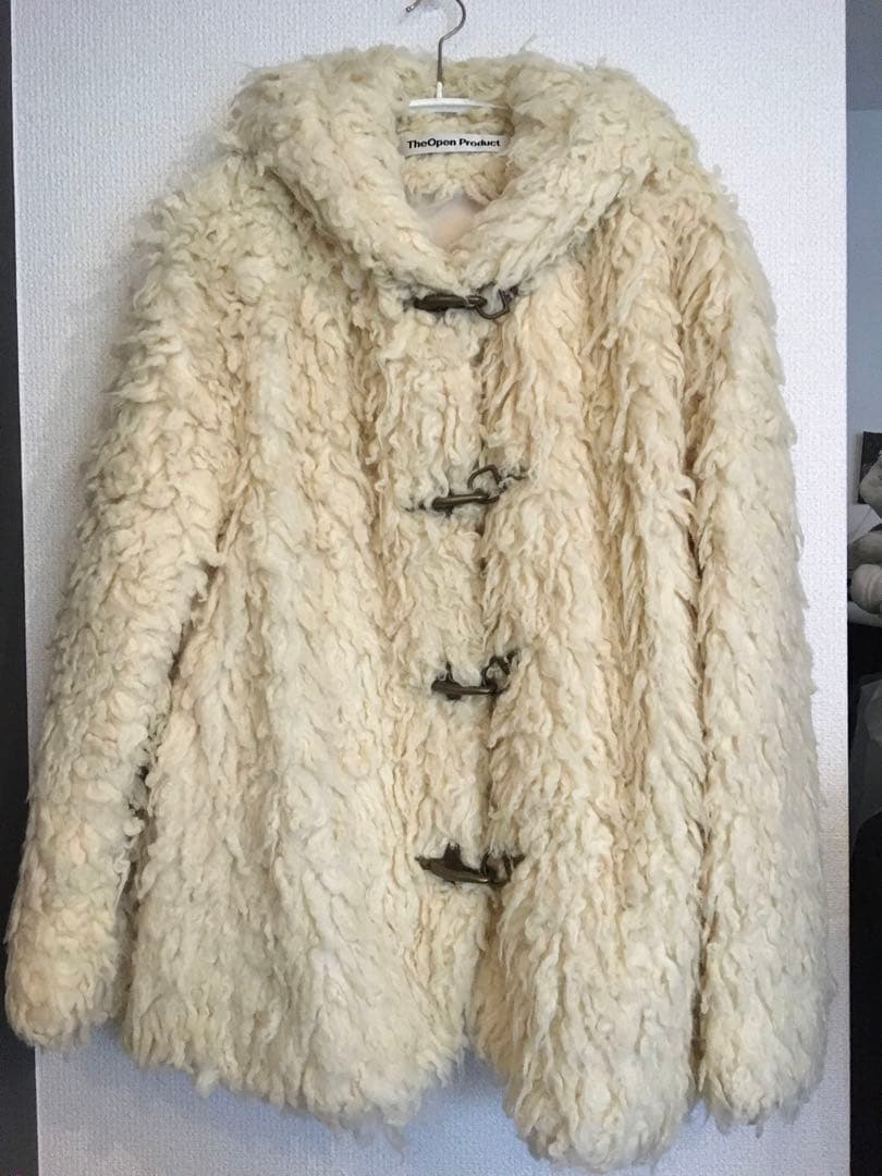 ザオープンプロダクト openyy シアリング ファージャケット