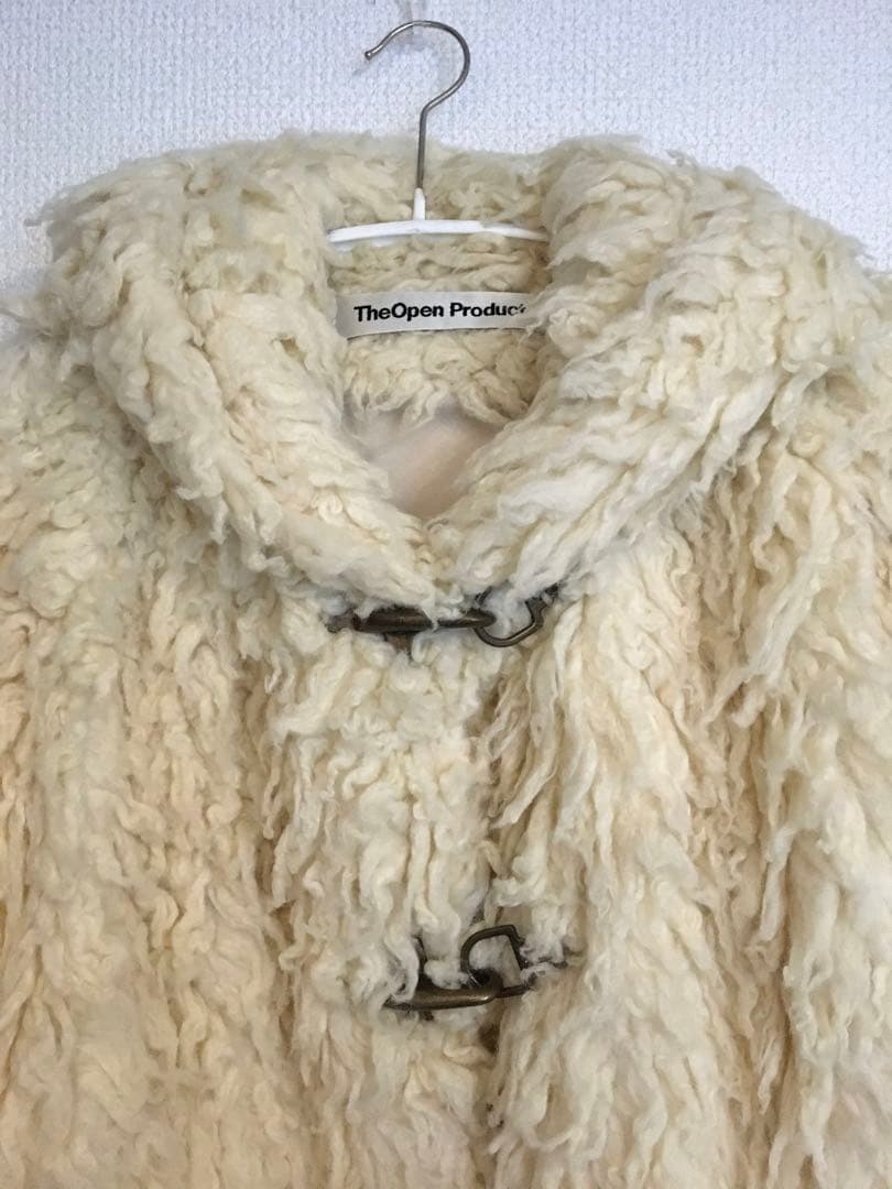 ザオープンプロダクト openyy シアリング ファージャケット