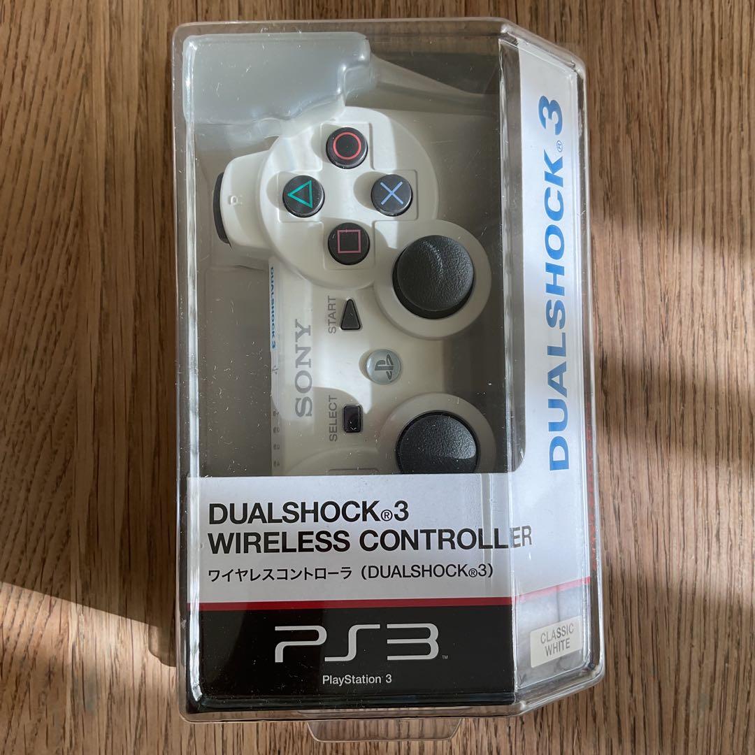 PS3 ワイヤレスコントローラ クラシックホワイト