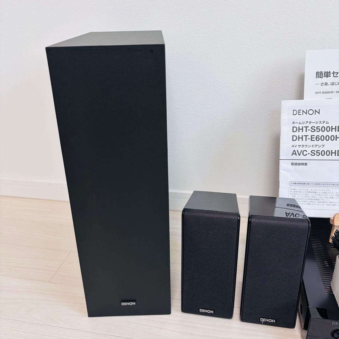 DENON DHT-S500HD サラウンドシステム　ホームシアター