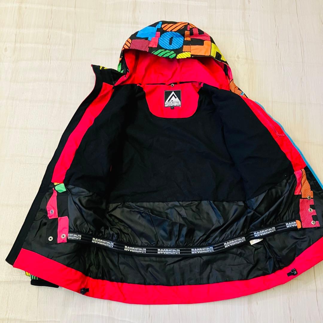 #2A✨大きいサイズESTIVO×neon✨スノボウェア 上下 レディースL