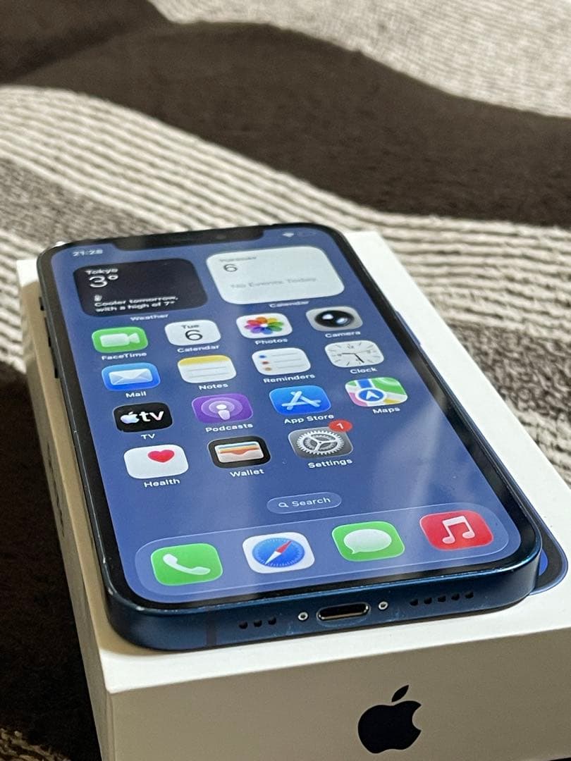 Apple iPhone 12 ブルー 本体