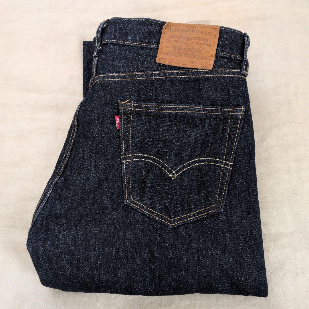 【廃盤】Levi'sリーバイスプレミアム 505 アメリカ製 USA製 W33