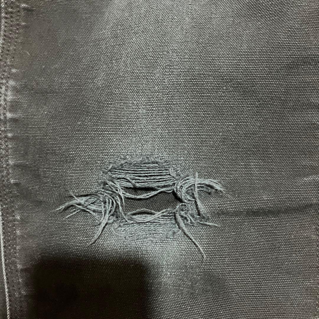 カーハート ダブルニー　ブラックフェード　made in USA ビンテージ