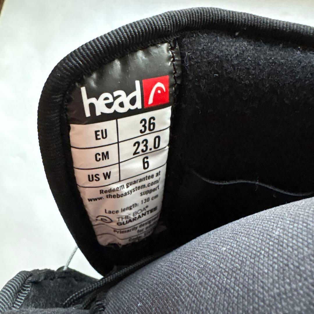 ゆうき 新品 スノーボードブーツ HEAD 23.0cm BOAシステム