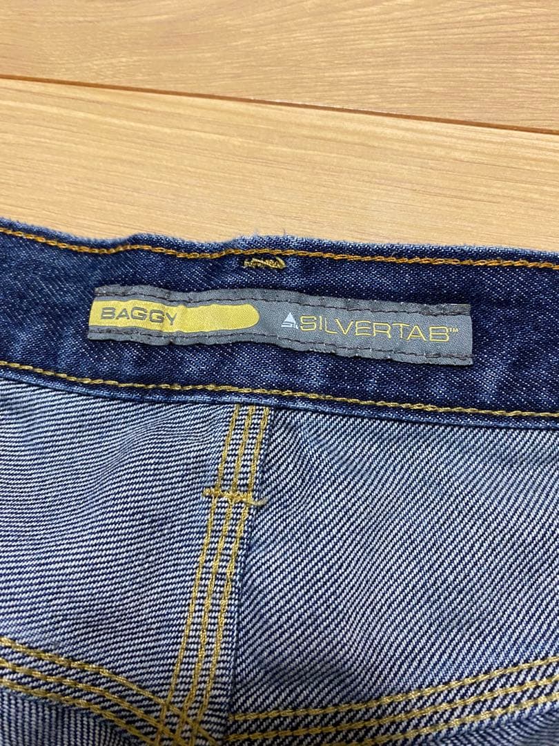 シルバータブバギーデニム W32 L30