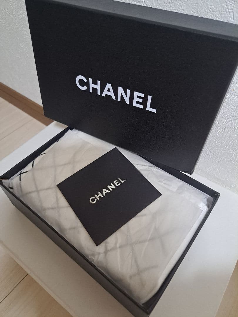 CHANELノベルティ チェーン ショルダー バック シルバー