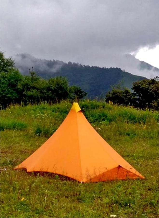 ウルトラライトKNOTGEAR 20D両面シリコンテント