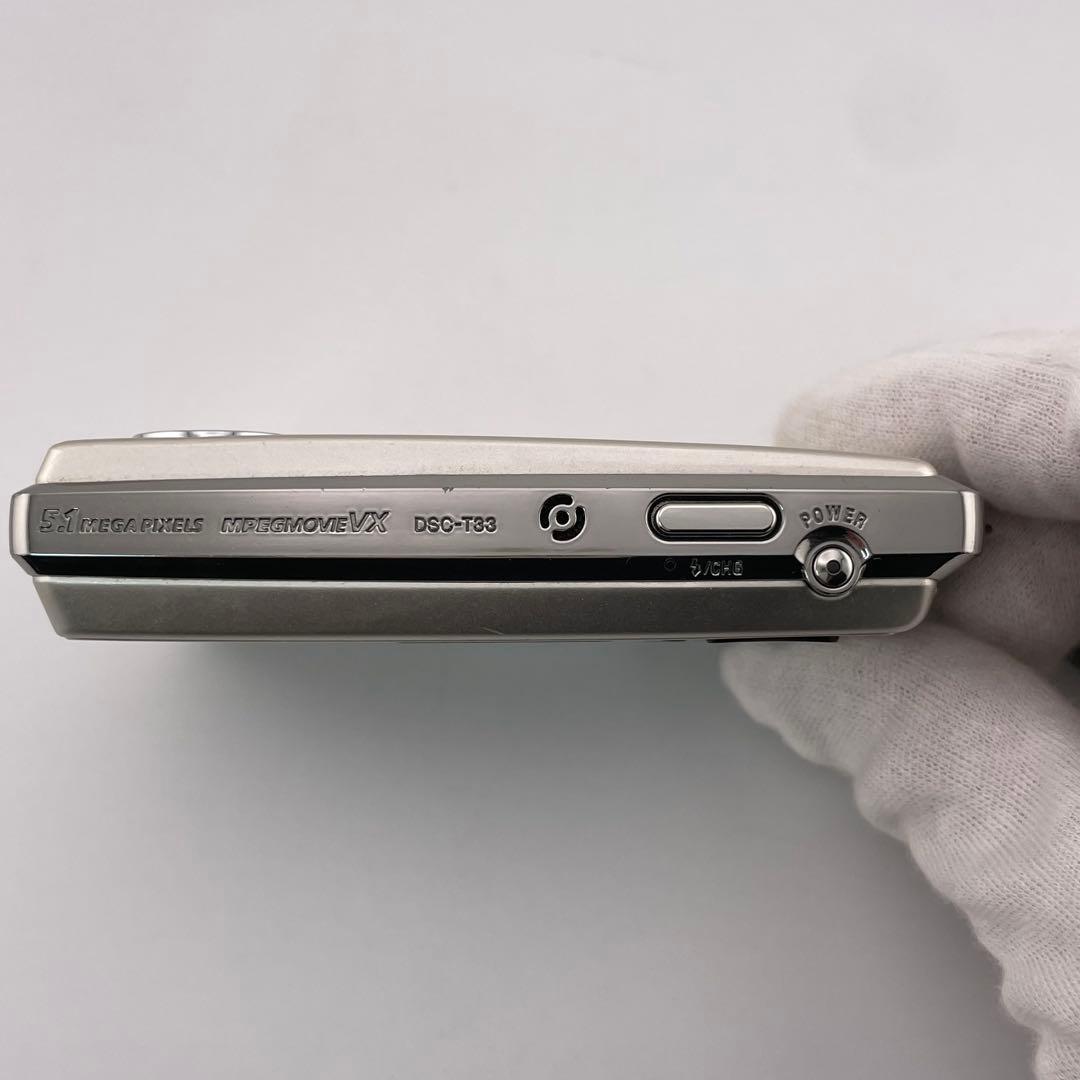 実写美⭕️美品【動作確認済】SONY Cyber-shot DSC-T33