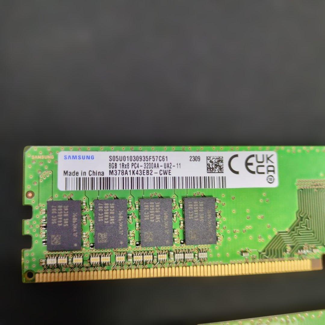 SAMSUNG 16GB DDR4-3200 PC メモリ