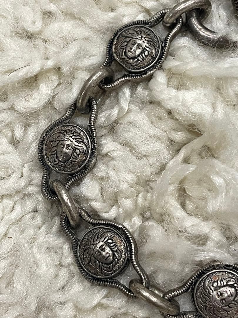 Versace シルバー ウォレットチェーン