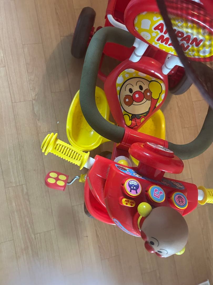 アンパンマン三輪車 デラックス