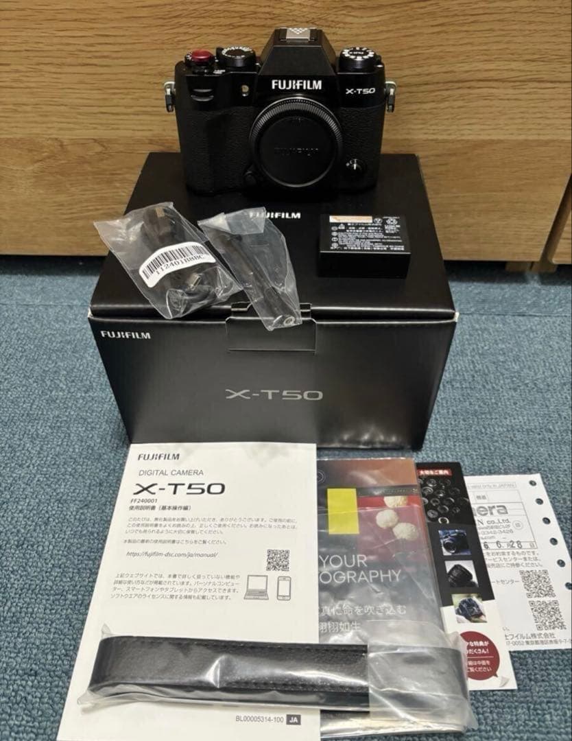 [新品同様] FUJIFILM XT50 + おまけ多数付き