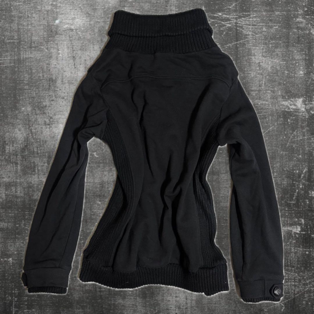 archive グランジ　ブルゾン　スウェットジャケット　ギミック　ジップ