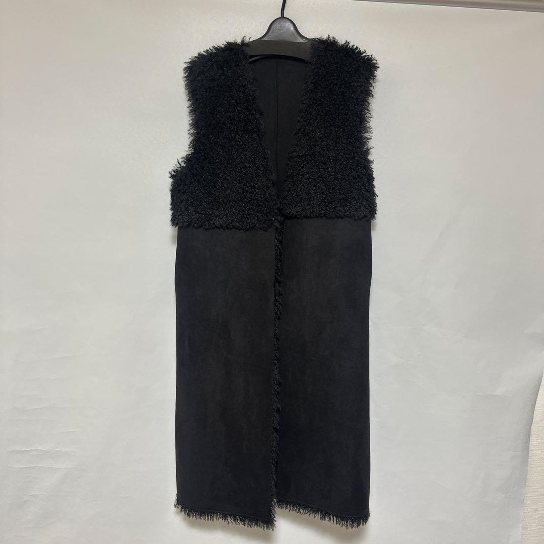 ELLIE リバーシブルロングベスト