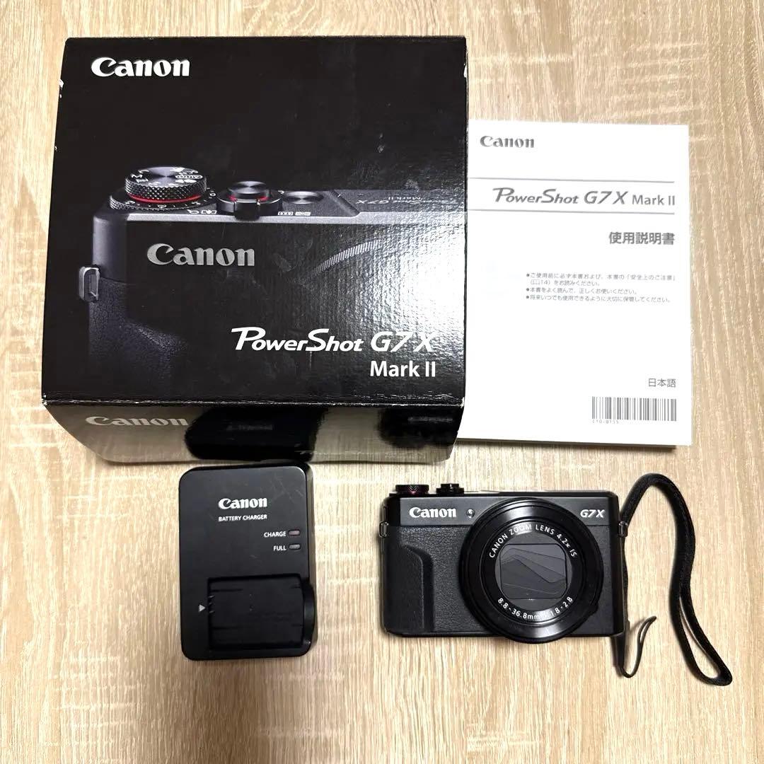 デジタルカメラ Canon PowerShot G7X Mark II
