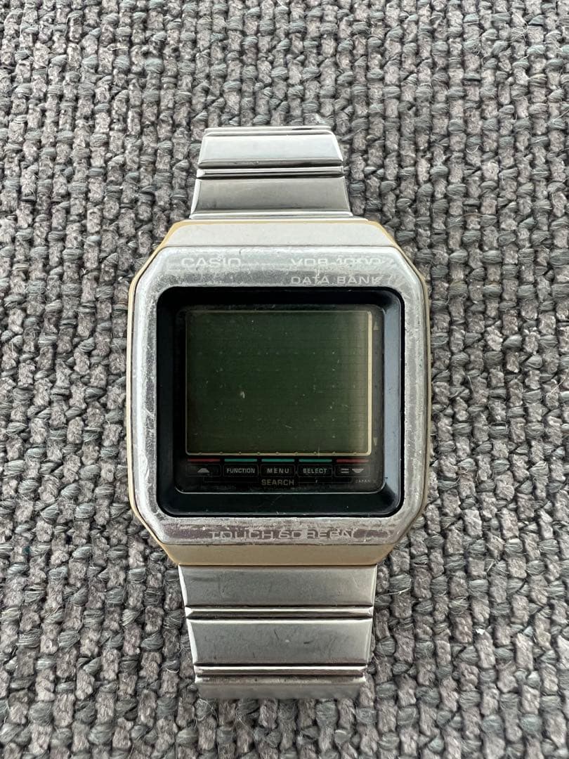 【ジャンク品】 CASIO データバンク初代タッチスクリーン VDB-1000