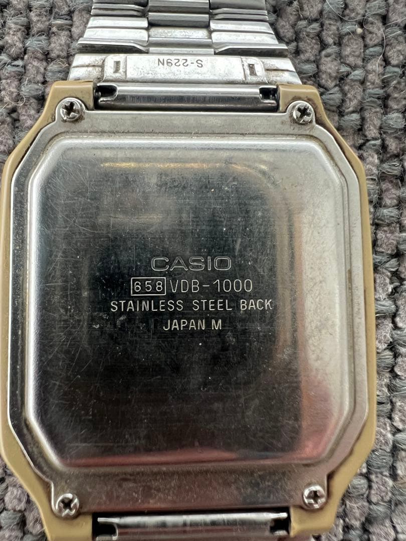 【ジャンク品】 CASIO データバンク初代タッチスクリーン VDB-1000