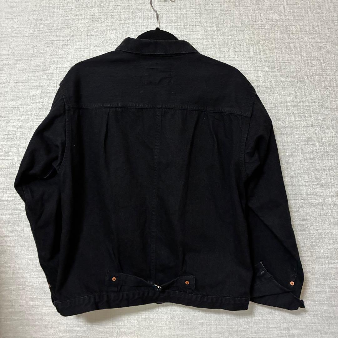 TCBジーンズ　50sジャケット2nd ブラックデニム