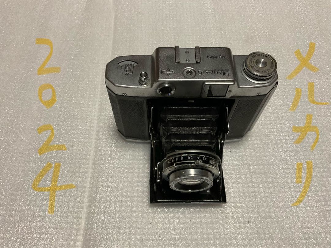 MAMIYA-6／no.18580。蛇腹式カメラ【昭和ノスタルジー　カバー欠品】