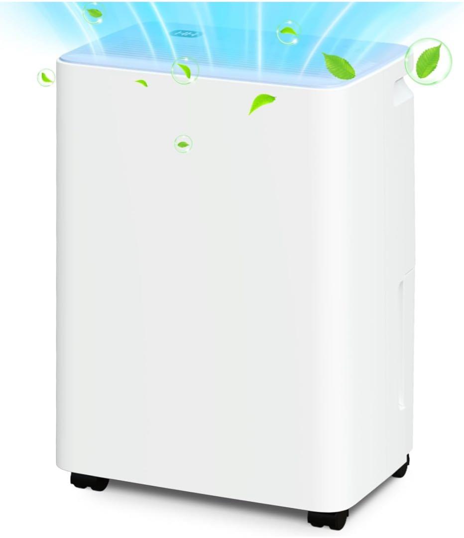 新品 除湿機 コンプレッサー式 除湿器 空気清浄機 12L/日除湿量 強力除湿
