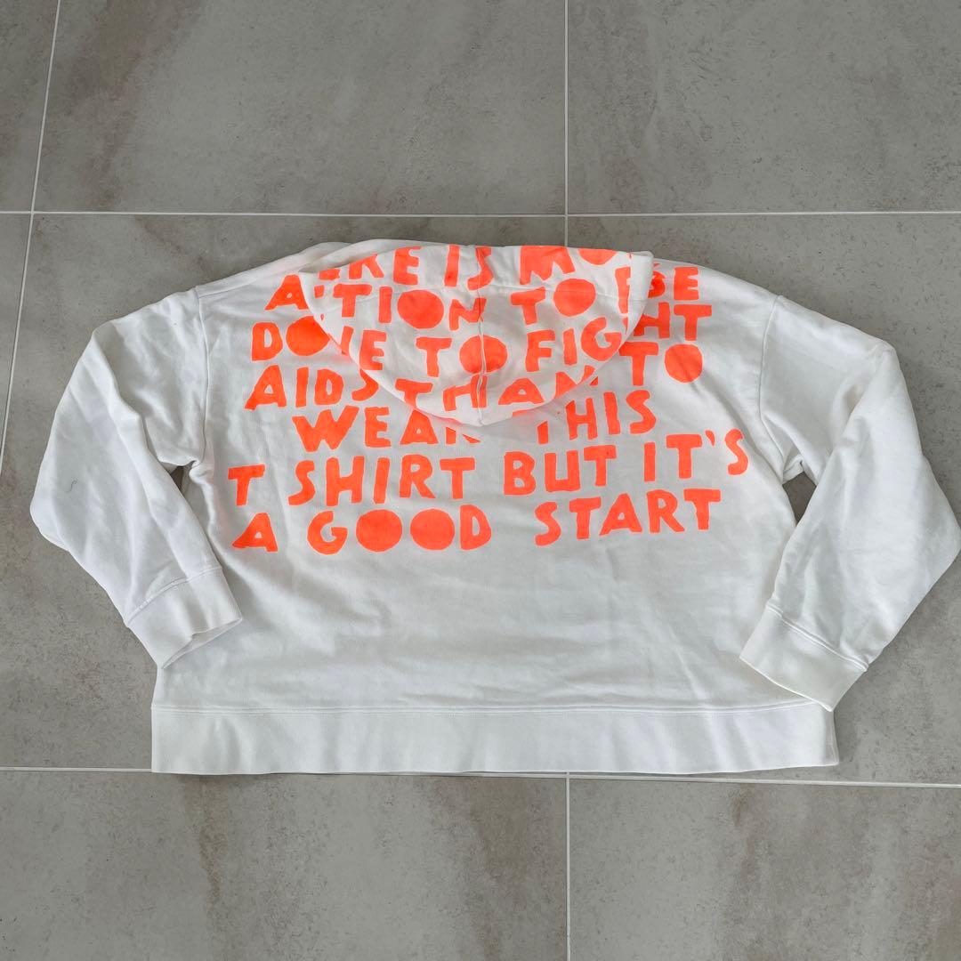 maison margielaマルジェラ 21SS AIDS パーカー プリント