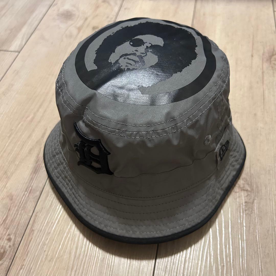 希少 NEW ERA × MOODYMANN コラボ バケットハットMサイズ