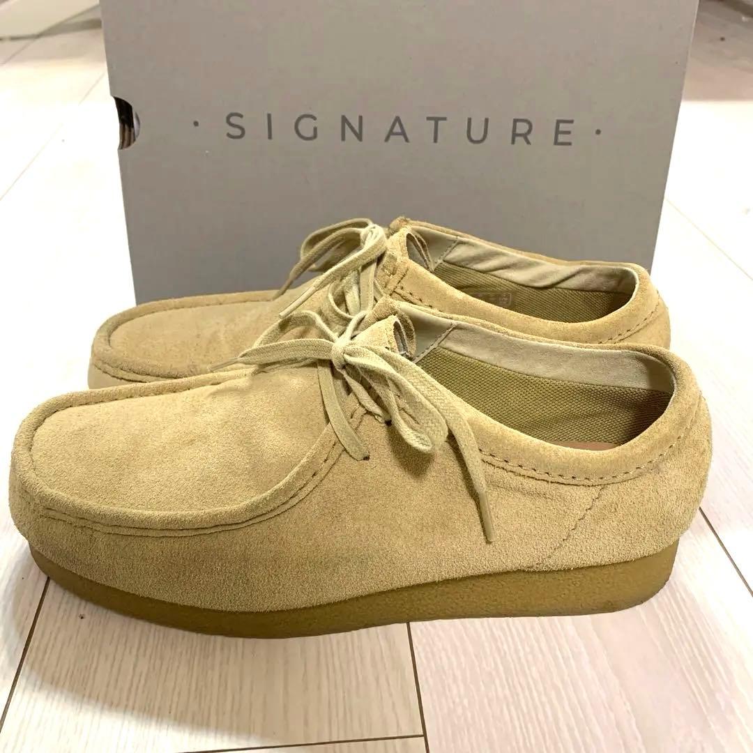 ワ*ー様 Clarks Wallabee EVO WP 防水 UK9 ワラビー