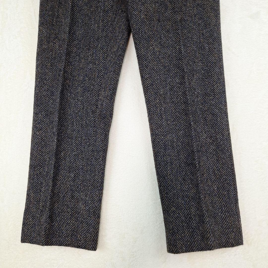 美品✨ハリスツイード　　スーツスリーピース　ヘリンボーン　L