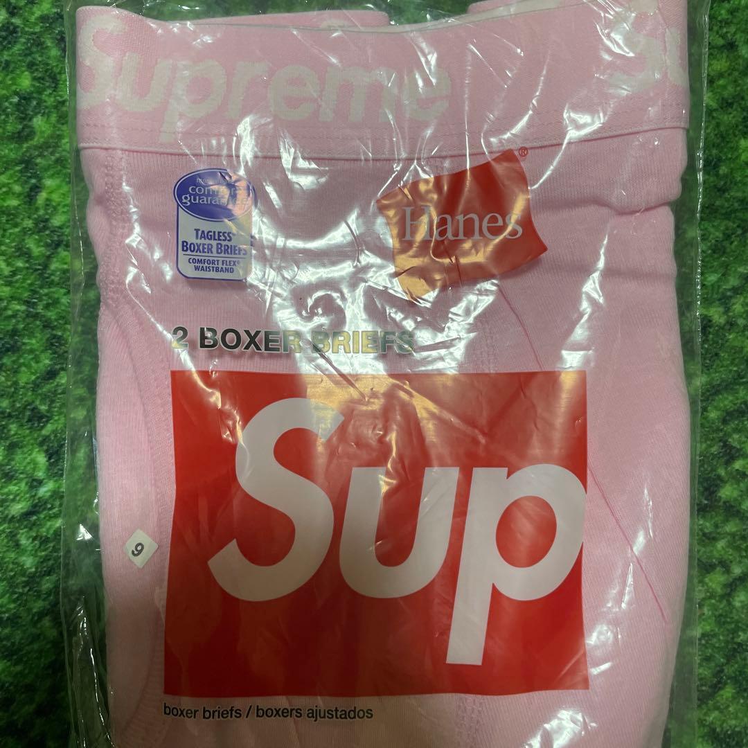 ☆*☆様 supreme/ピンク ボクサーブリーフ 2枚セット S/P/未使用/