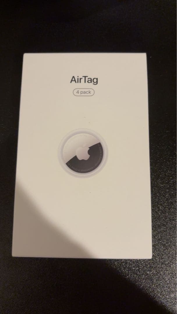 新品　未開封 Apple Air Tag エアタグ 本体 4個入り