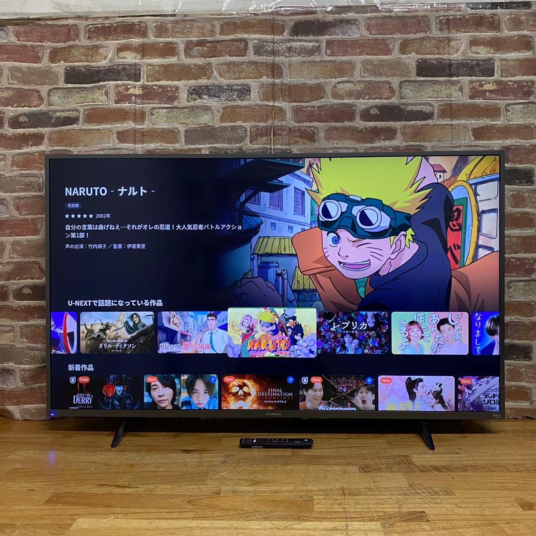 FUNAI 50V型 4K 液晶テレビ Fire TV搭載 FL-50UF340