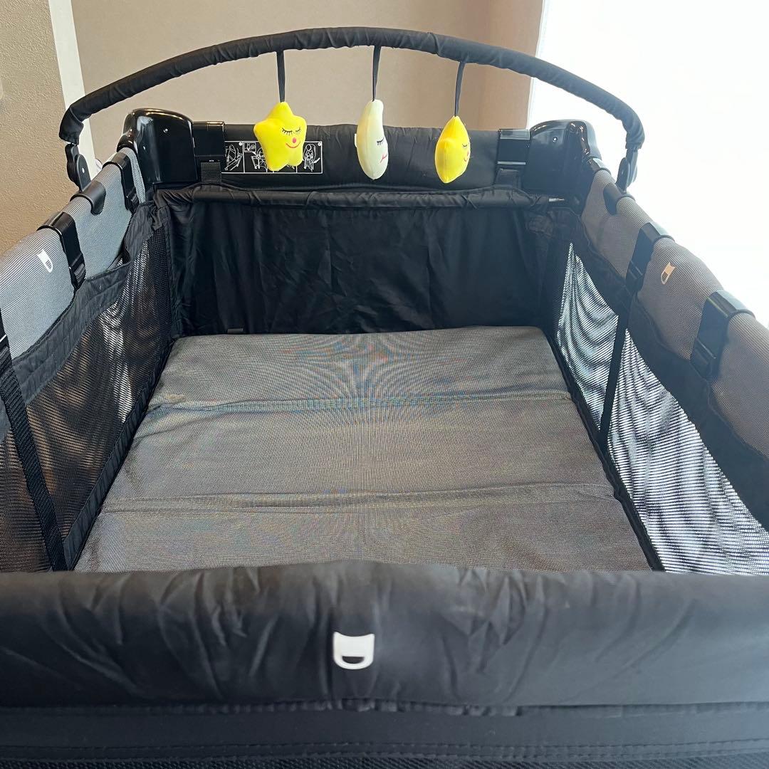 【KATOJI 】プレイヤード NewYorkBaby 折りたたみ ベビーベッド