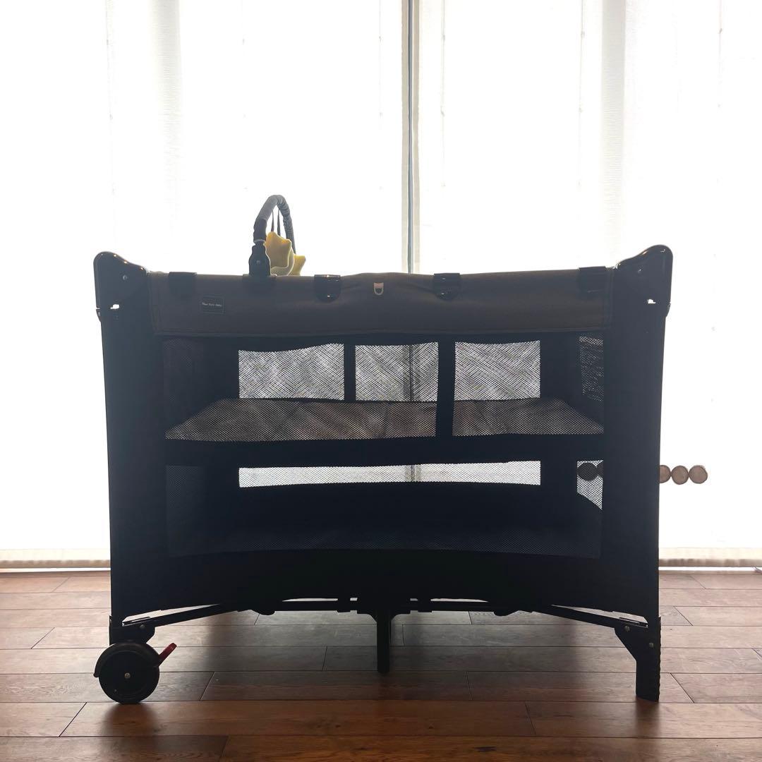 【KATOJI 】プレイヤード NewYorkBaby 折りたたみ ベビーベッド