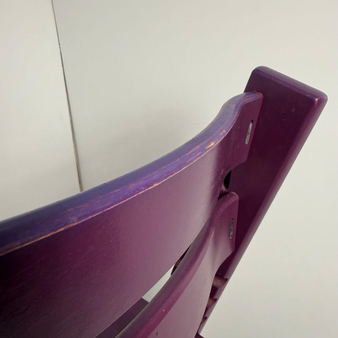 希少色　シリアル5　ストッケ トリップトラップ　パープル　紫