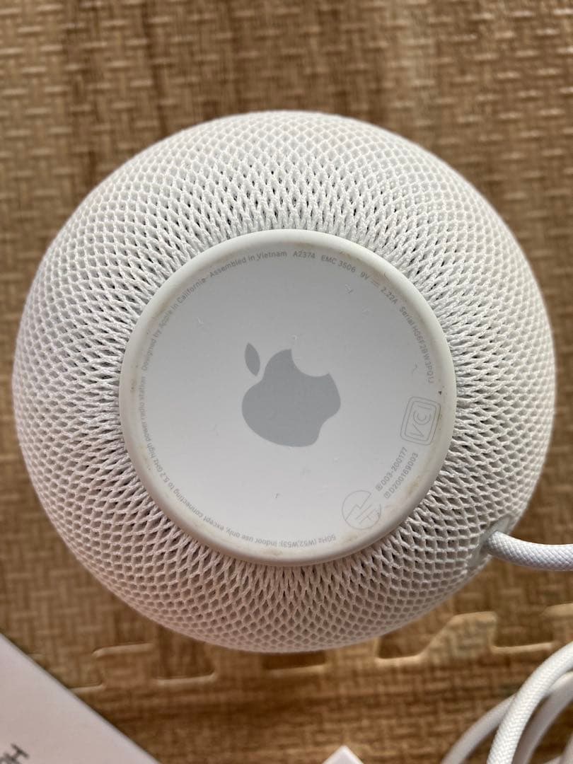 【美品】Apple Pod mini ホワイト　グレー