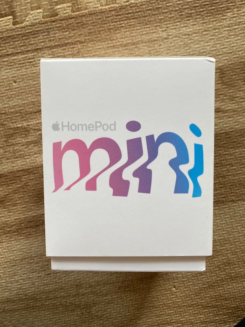 【美品】Apple Pod mini ホワイト　グレー