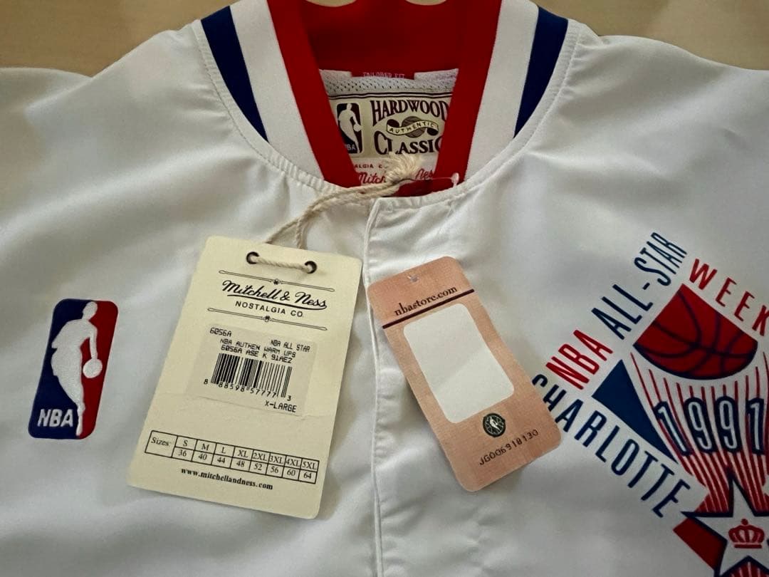 ウェア mitchell&ness NBA All-Star 1991 JKT