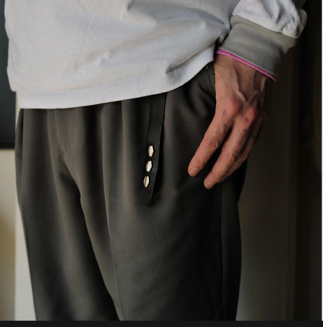 anytee Officer Pants_Military Gray サイズL