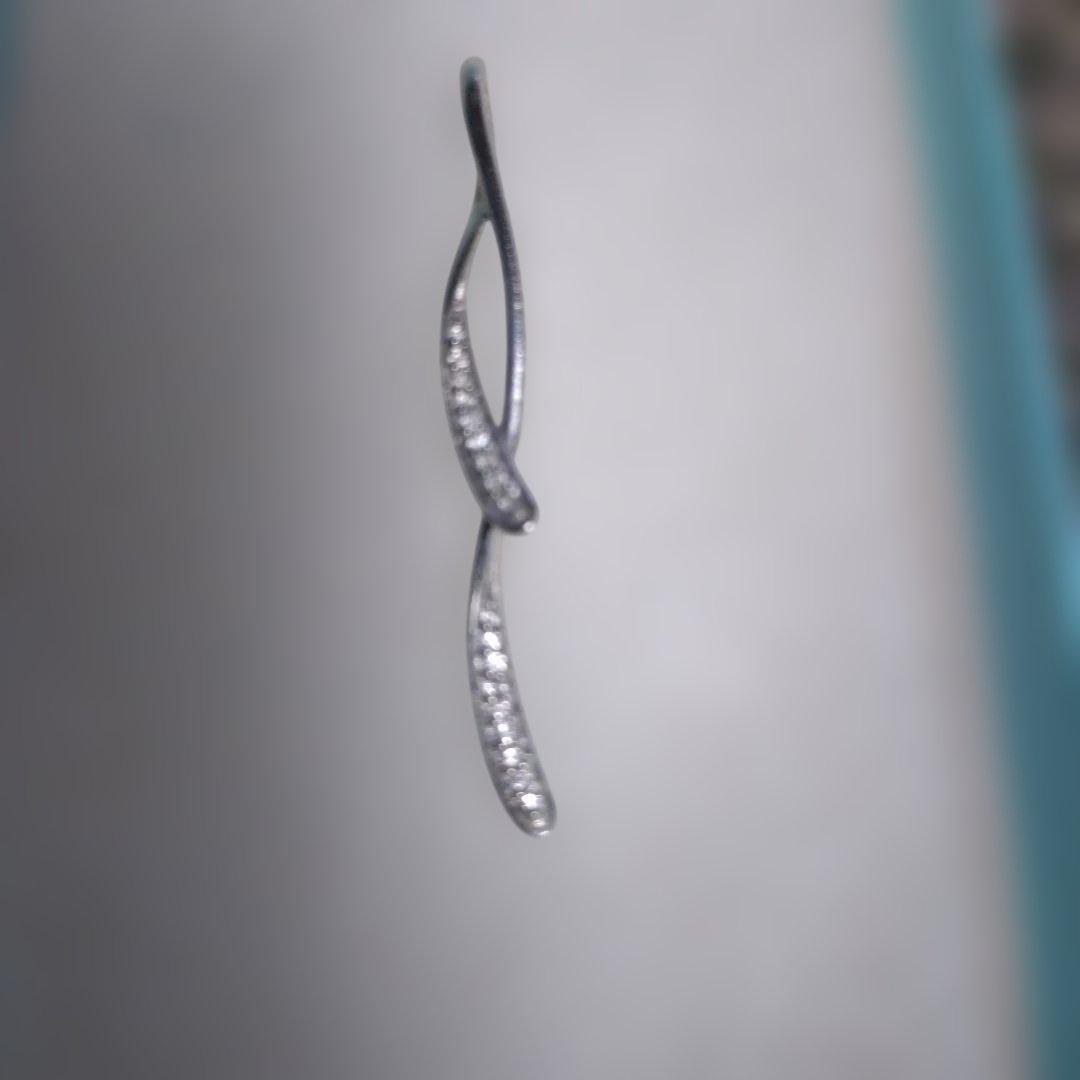 0.12 k18WGの刻印　ネックレストップ