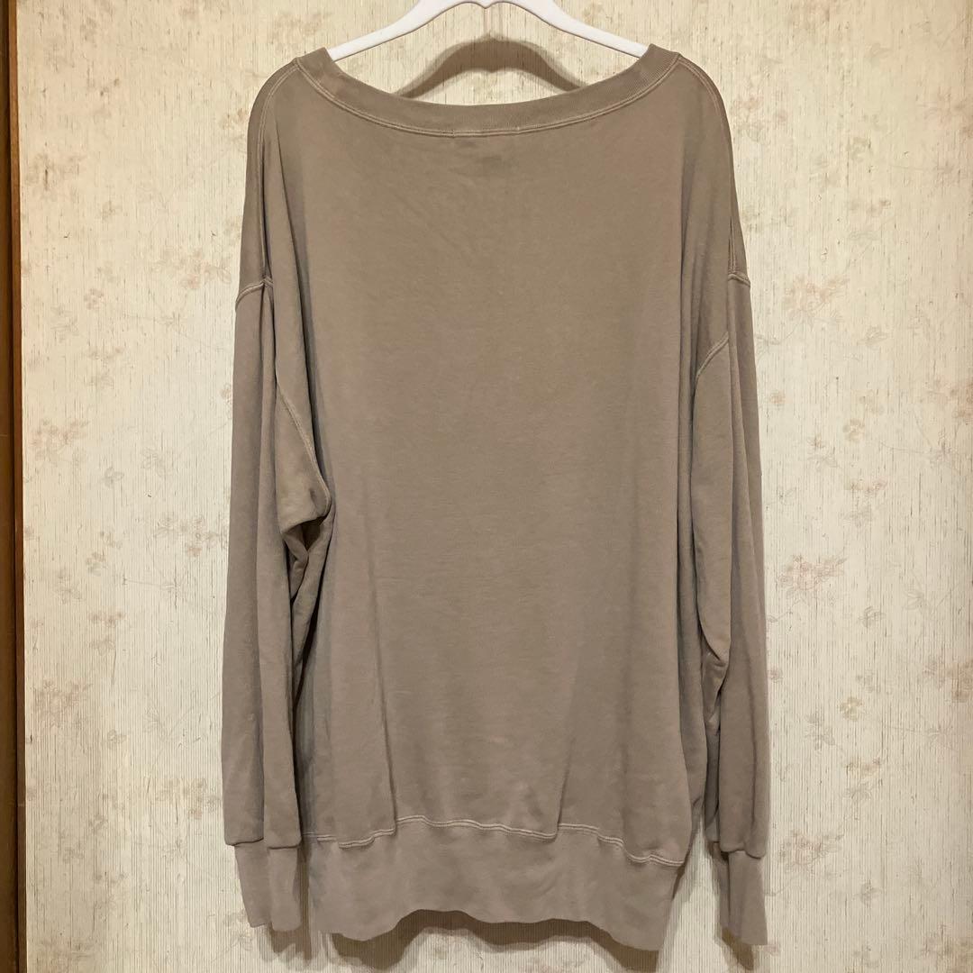 ウィムガゼット　今季　ピグメントロゴ　 プルオーバー