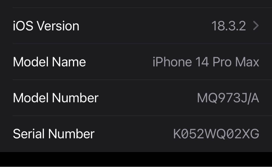 iPhone 14 pro max シルバー