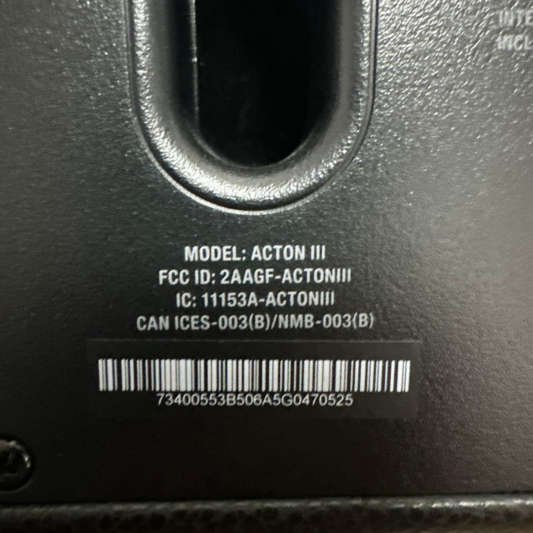 スピーカー・ウーファー Marshall Acton III