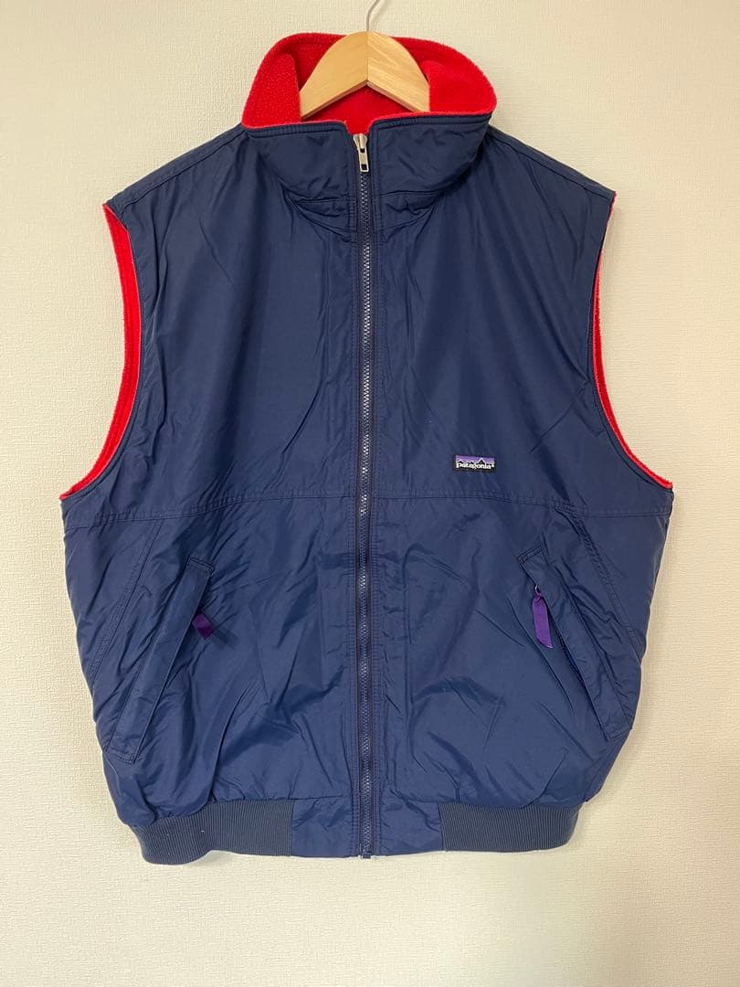 Patagonia シェルドシンチラ ベスト USA製 L ネイビー